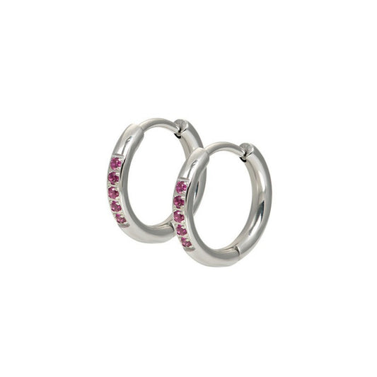 Fuchsia Hoops