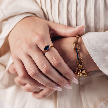 Jolie Capri Blue Ring