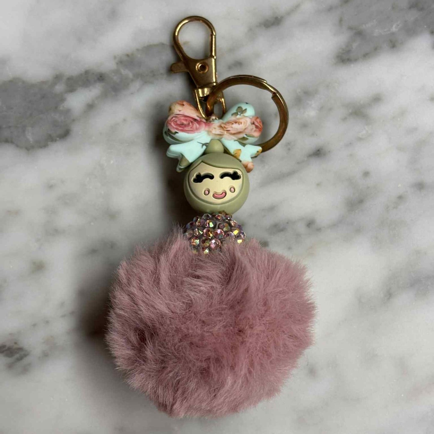 Josiane Gelukspopje Sleutelhanger