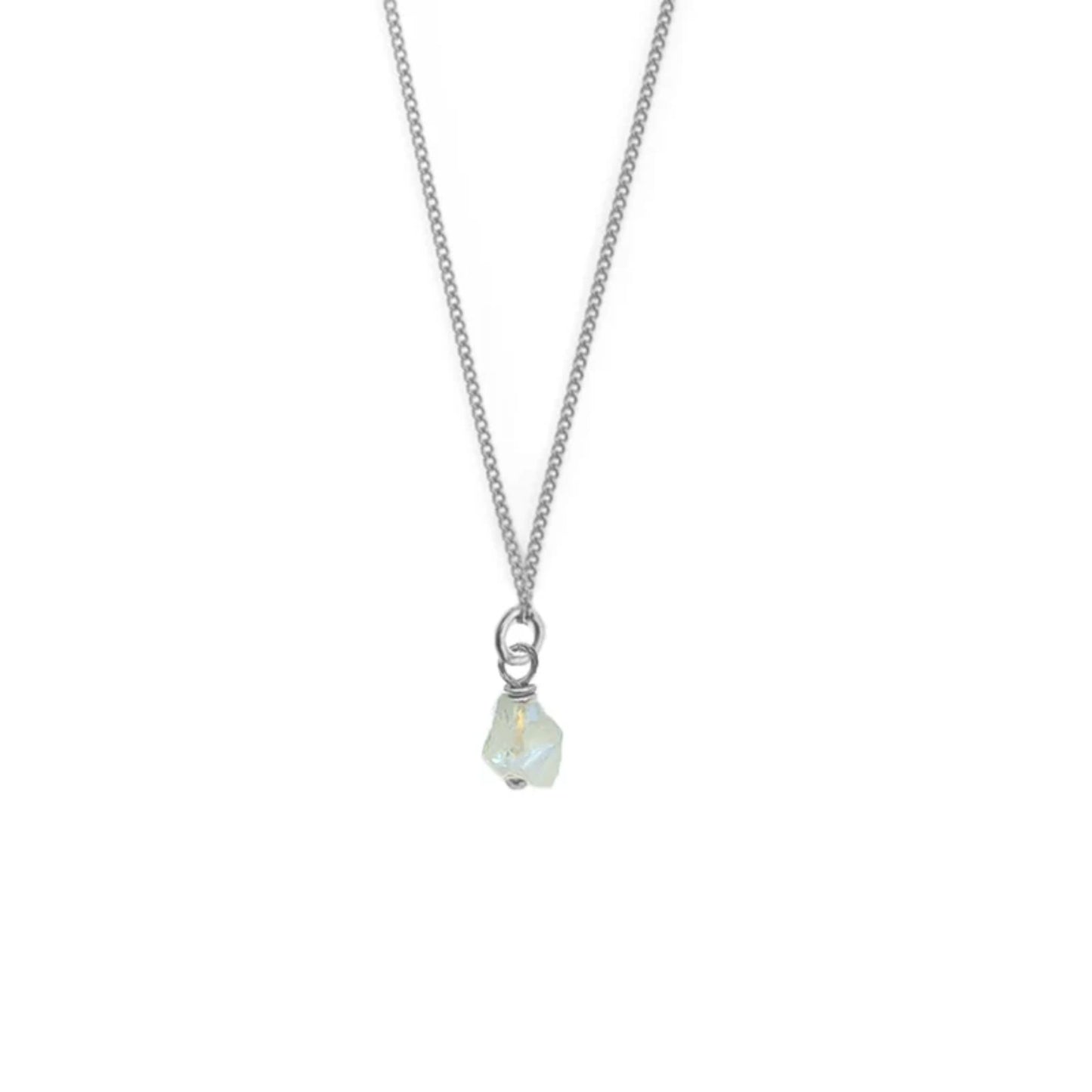 Birthstone ketting Juni - Maansteen