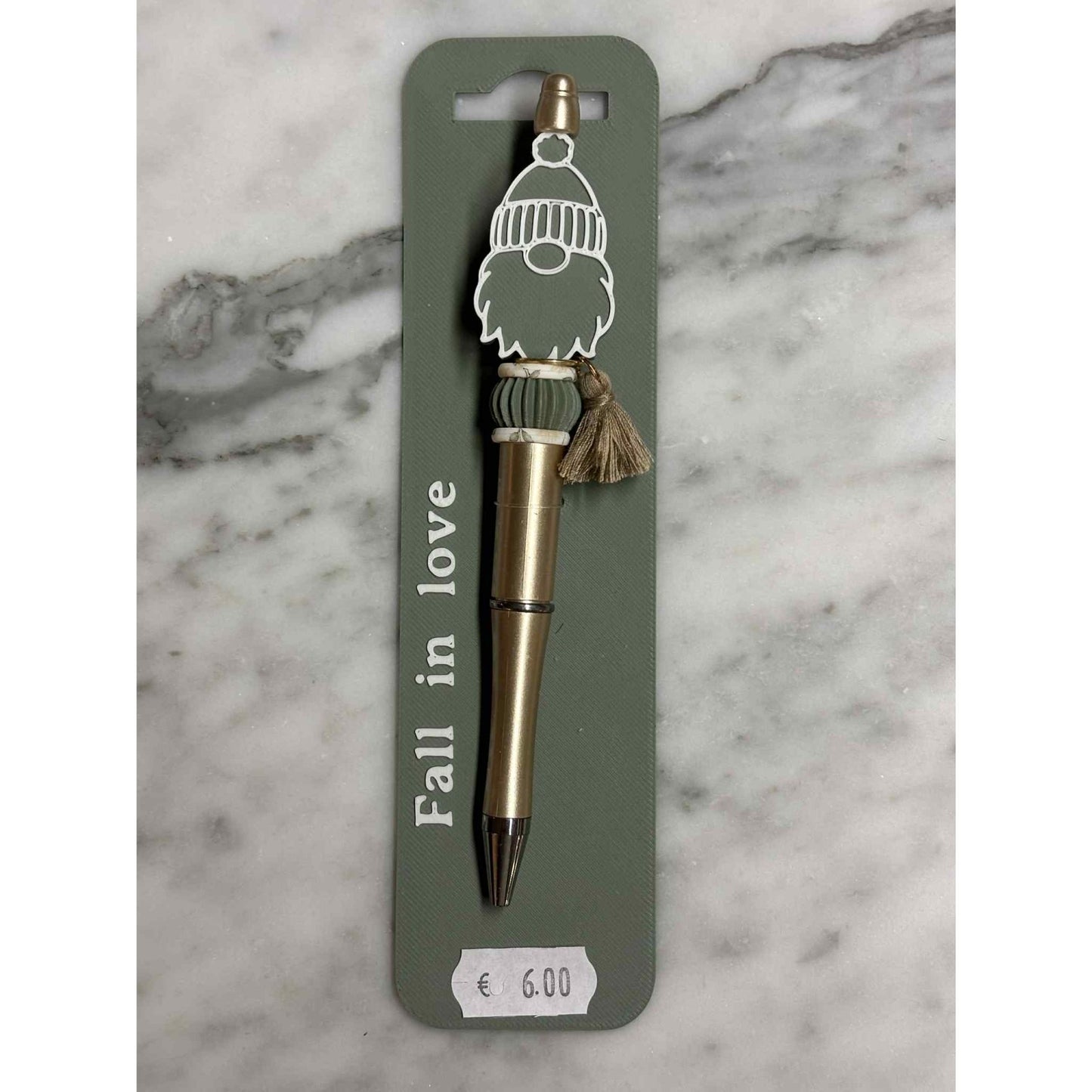 Gnome Pen Olijfgroen