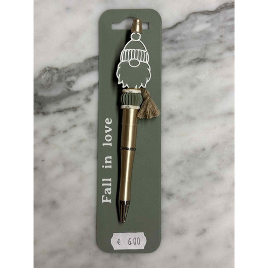 Gnome Pen Olijfgroen