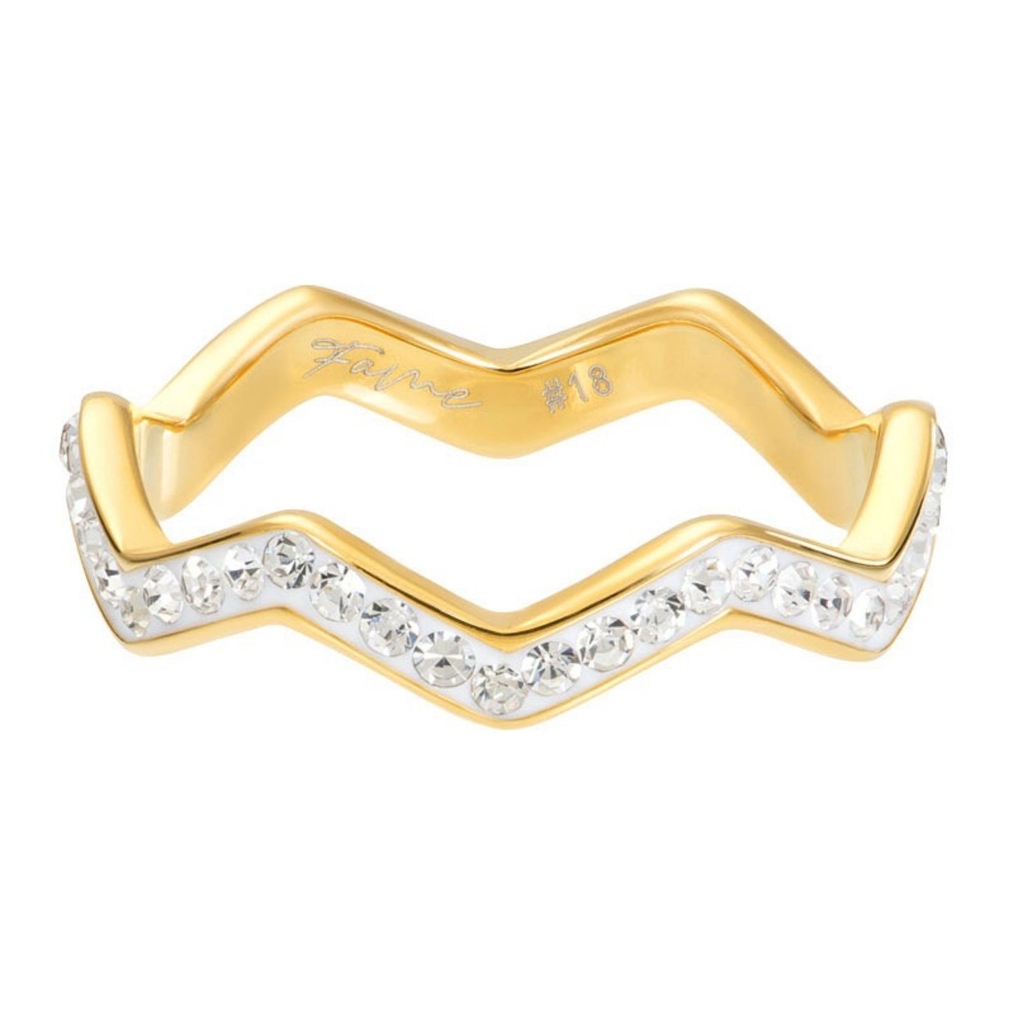 Lightning with Stones Ring