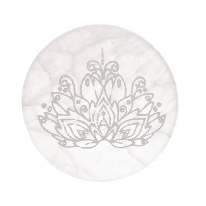 Lotusbloem Seleniet Schijf