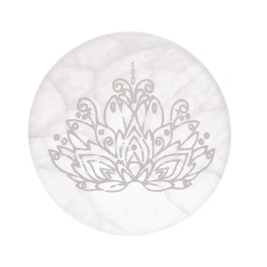 Lotusbloem Seleniet Schijf