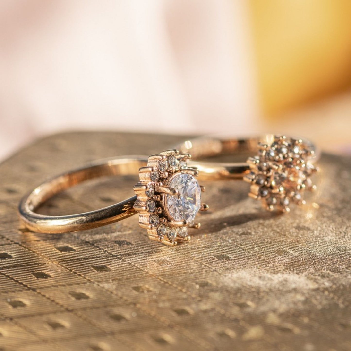 Lucia Small Peach Ring