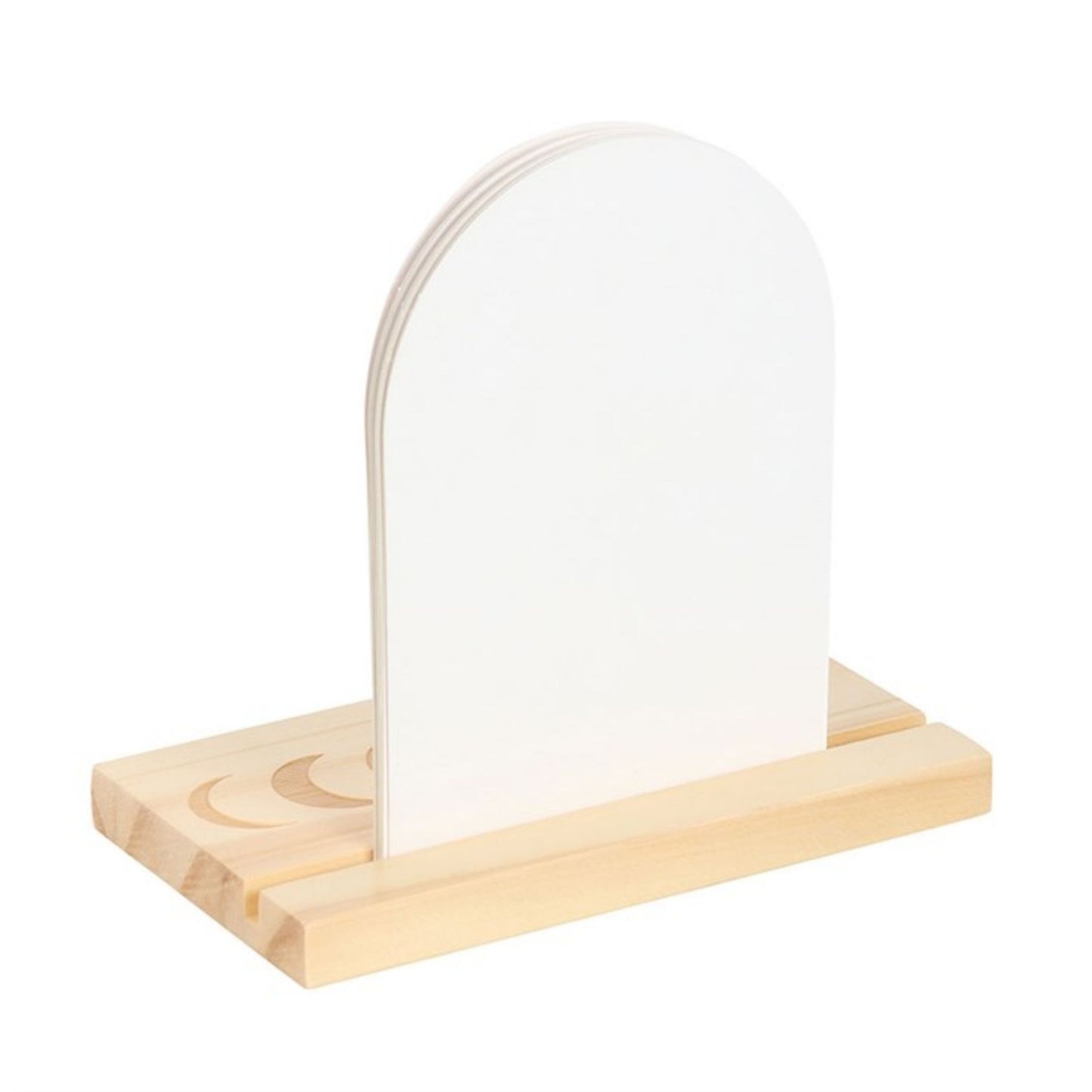 Luna Moth Affirmatie Kaarten met Houder