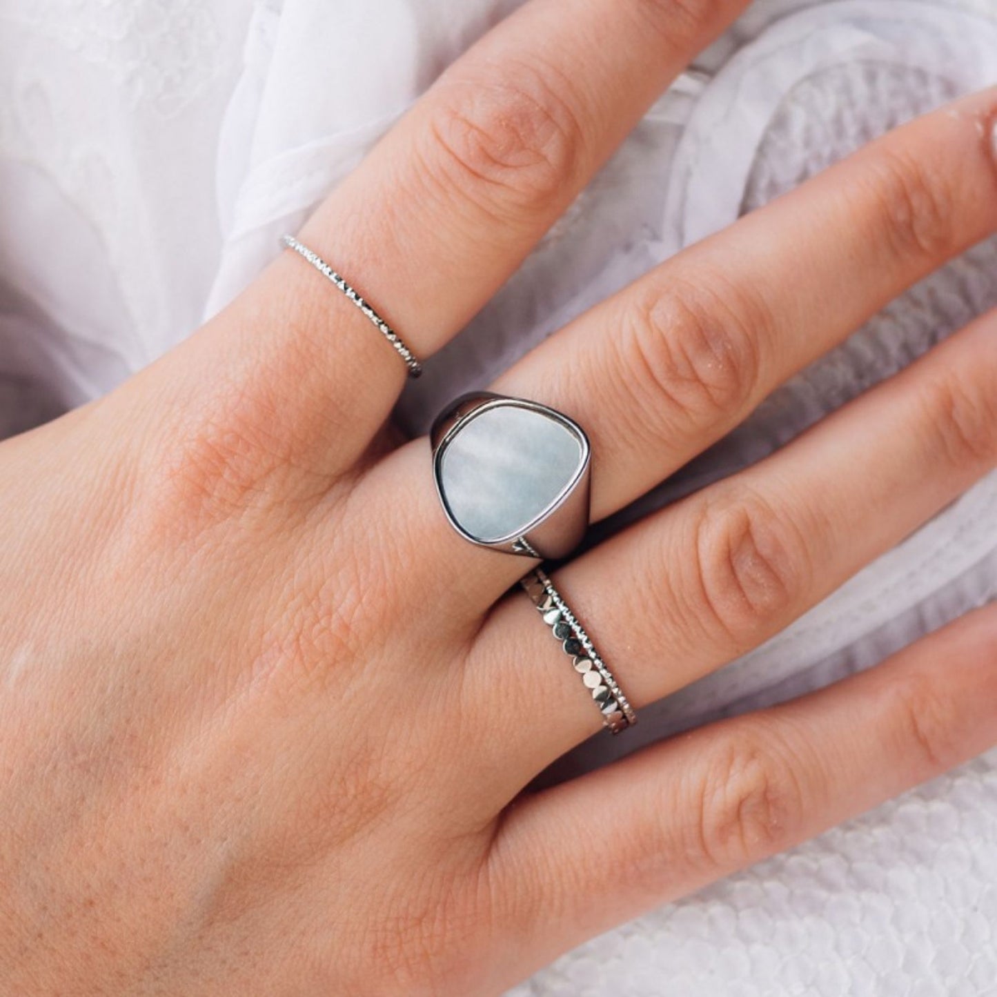 Flat Circles Ring