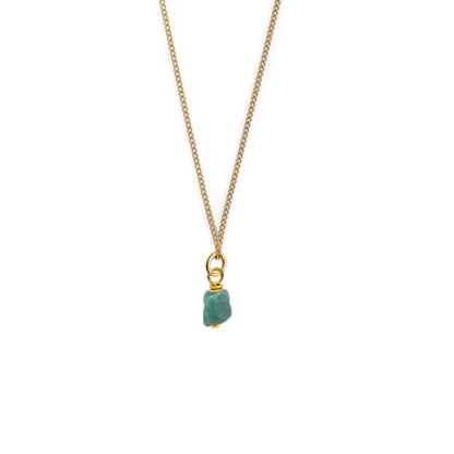 Birthstone ketting Mei - Smaragd
