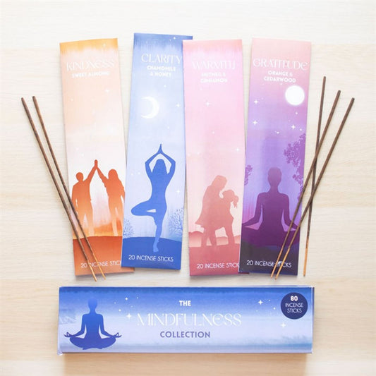 Mindfulness Wierook Set van 4 Soorten