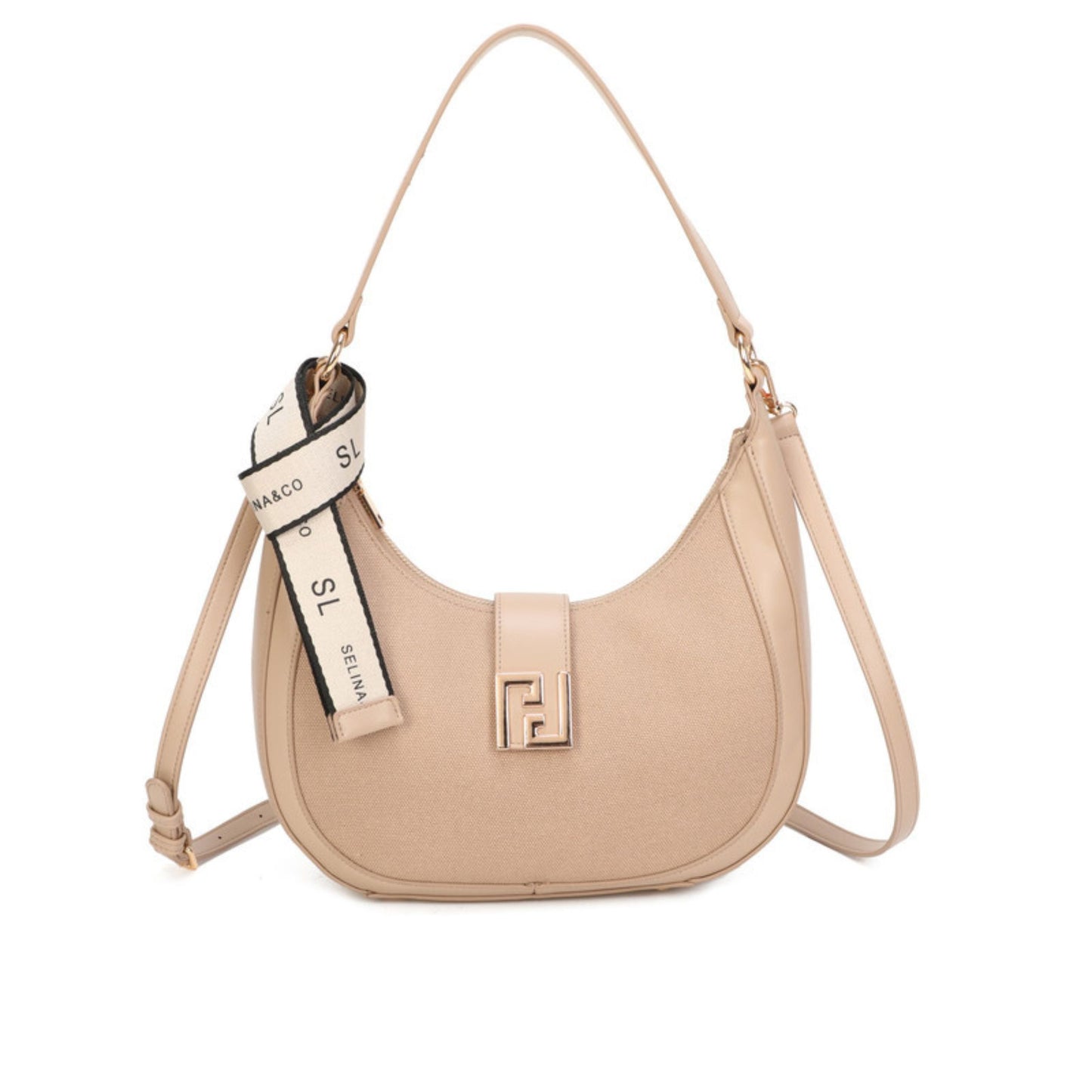 Moon Handtas Beige