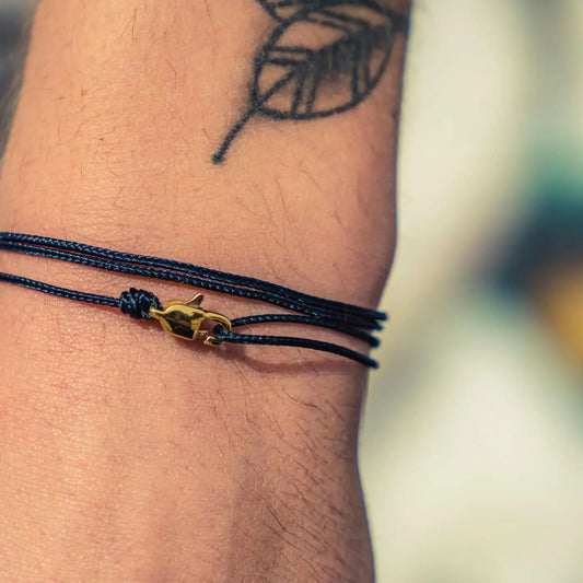 Nomad Armband Blauw/Goud