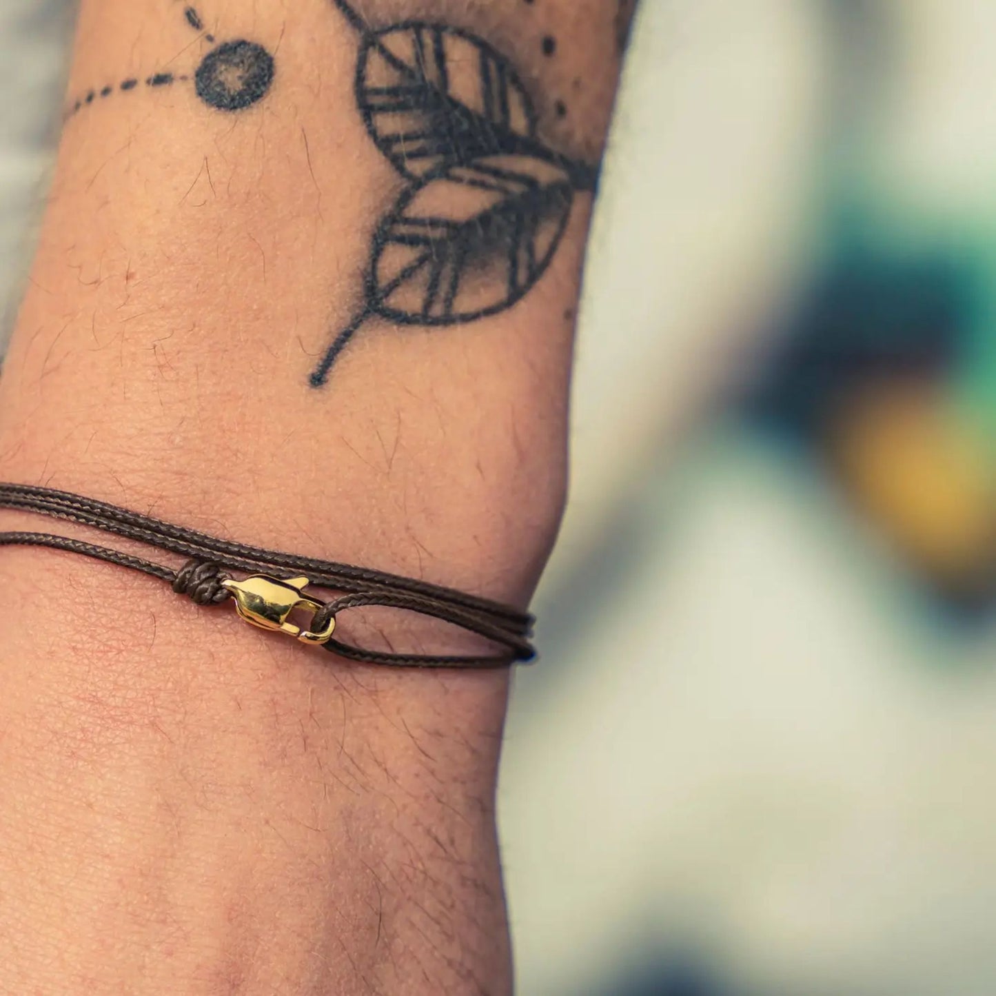 Nomad Armband Bruin/Goud