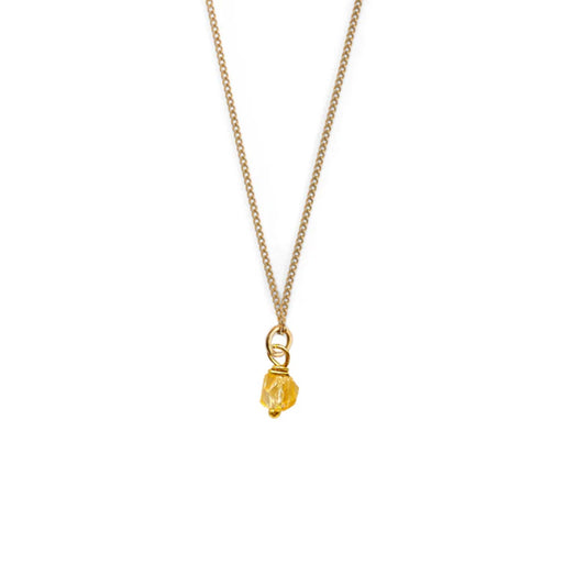 Birthstone ketting November - Citrine