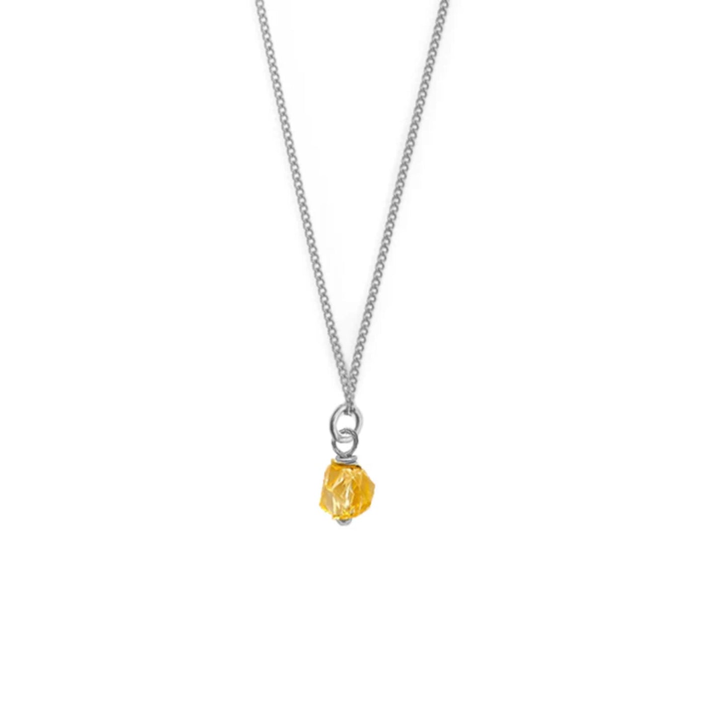 Birthstone ketting November - Citrine