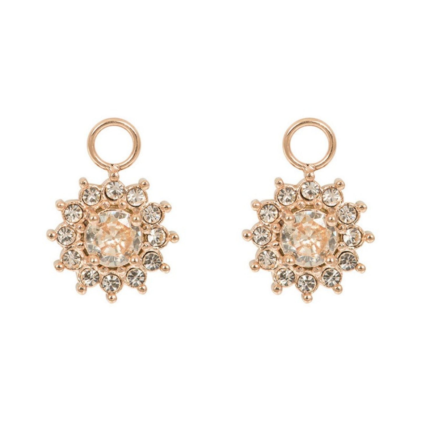 Lucia Peach Oorbedeltjes