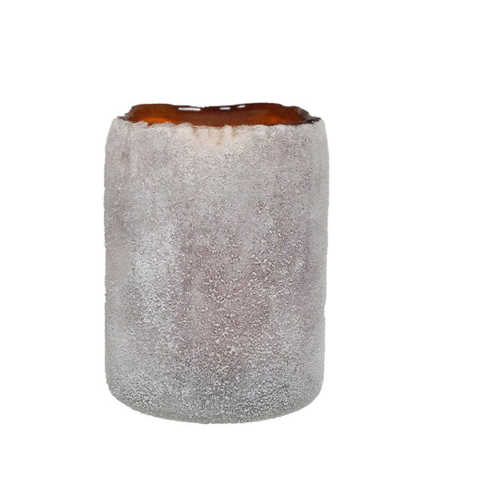 Oosha kaars in Glas – Taupe