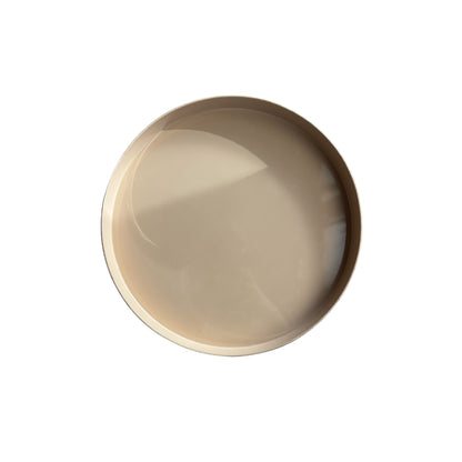 Melamine Plateau Rond 32 cm – Zandkleur
