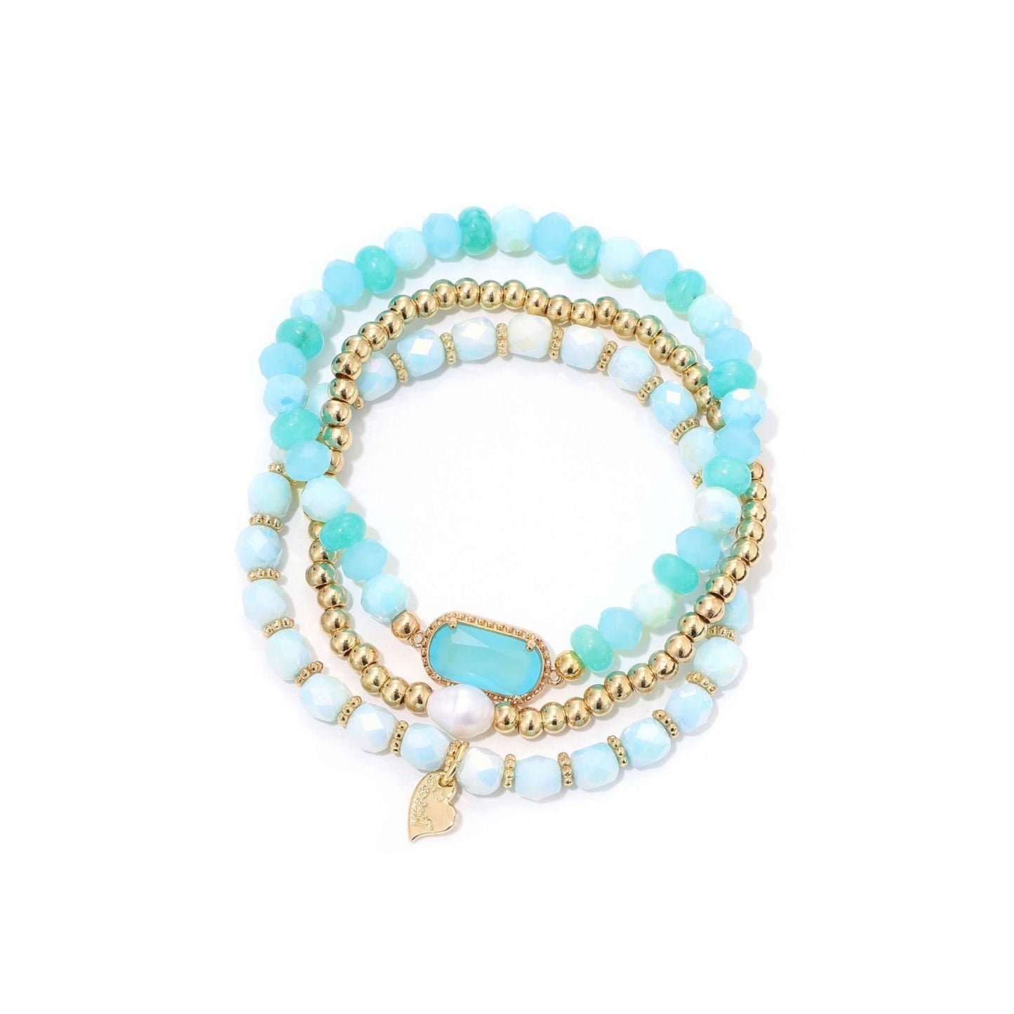 Rosalia Armbanden Turquoise