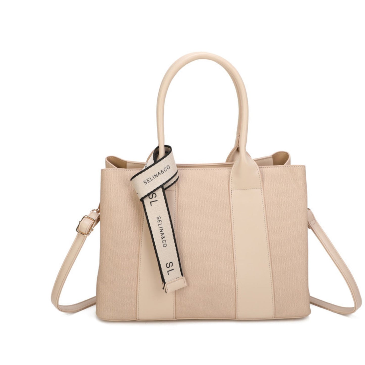 Saskia Handtas Beige