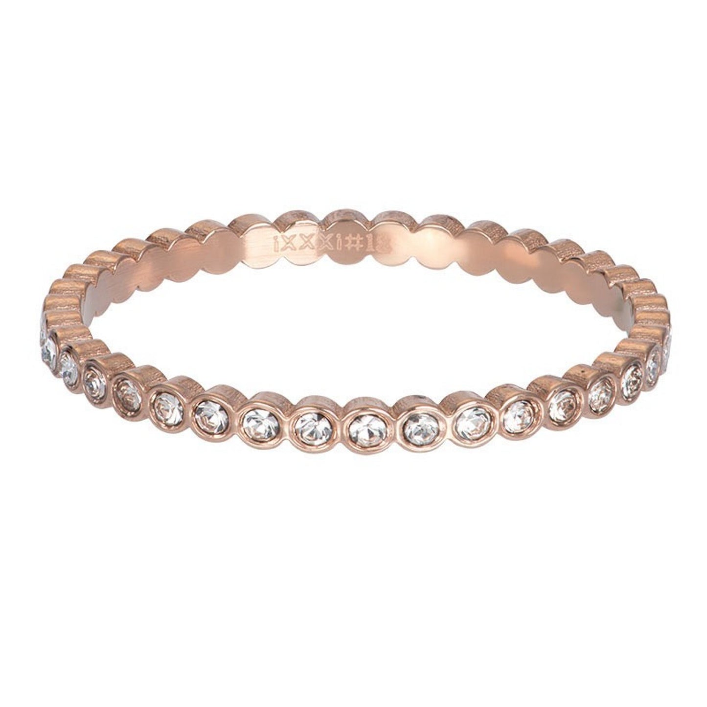 Small Circle Stones Ring