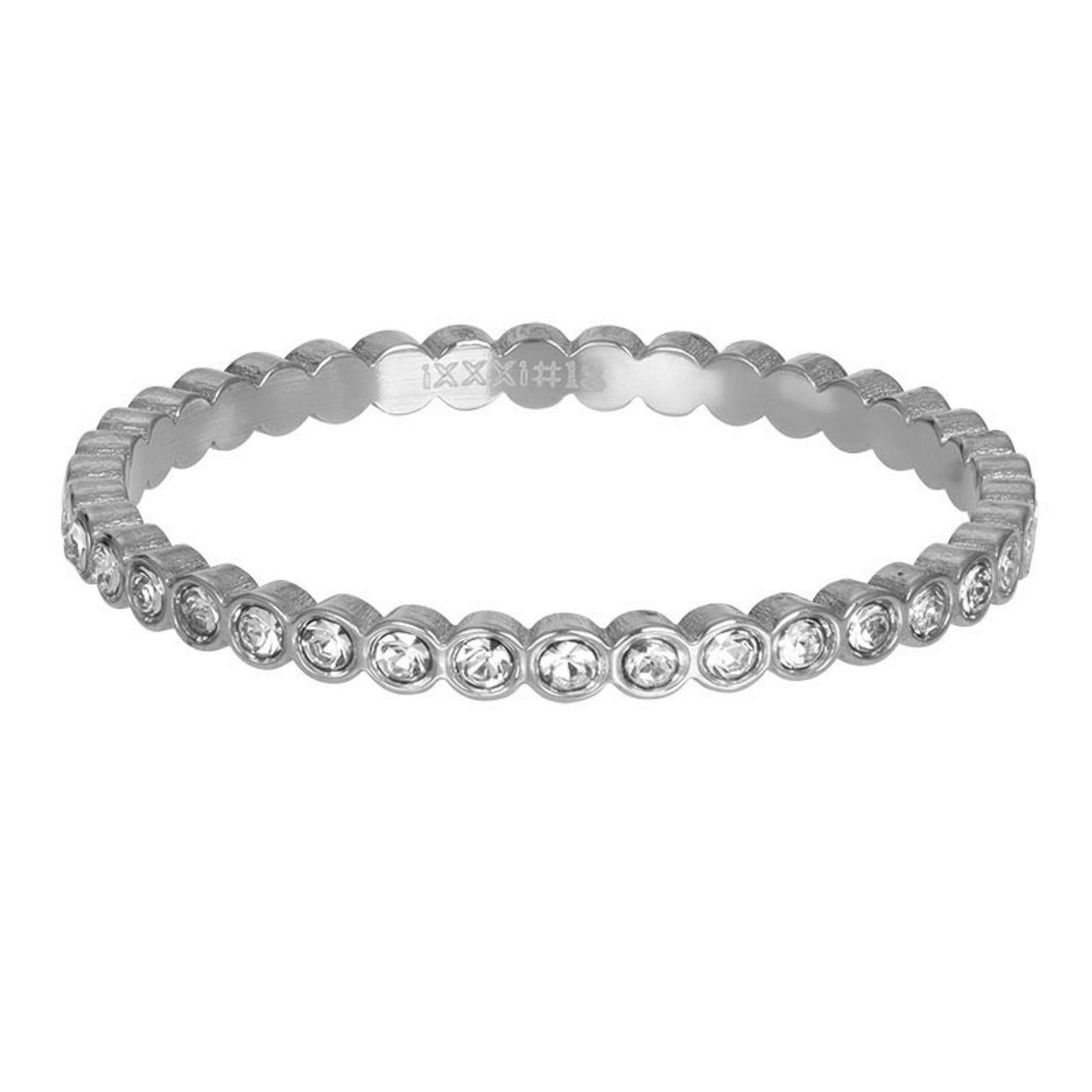 Small Circle Stones Ring