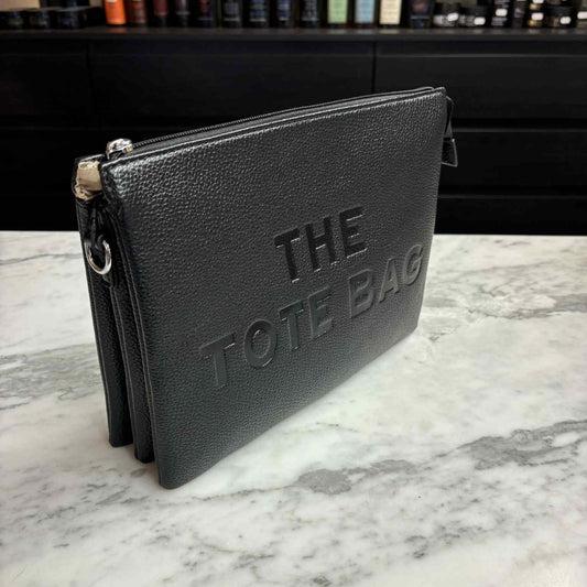 The Tote Bag 3 vakken Zwart