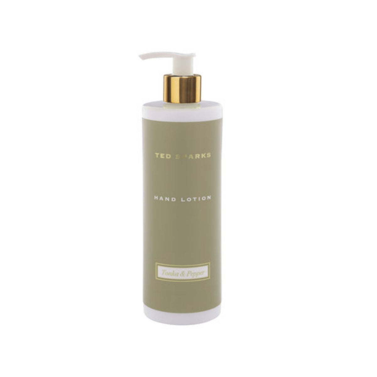 Ted Sparks Hand Lotion – Tonka & Pepper – 390 ml