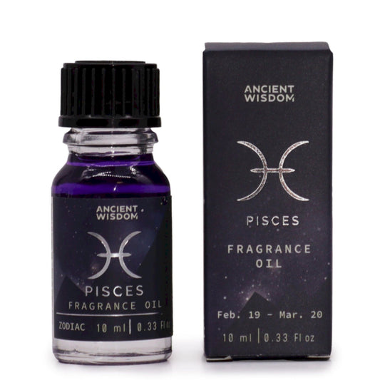VISSEN – Aquamarijn & Hemelse Rook Geurolie (10ml)