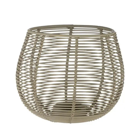 Windlicht Iligan Zand – H12 x D14 cm
