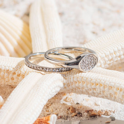 Zirconia Crystal Ring